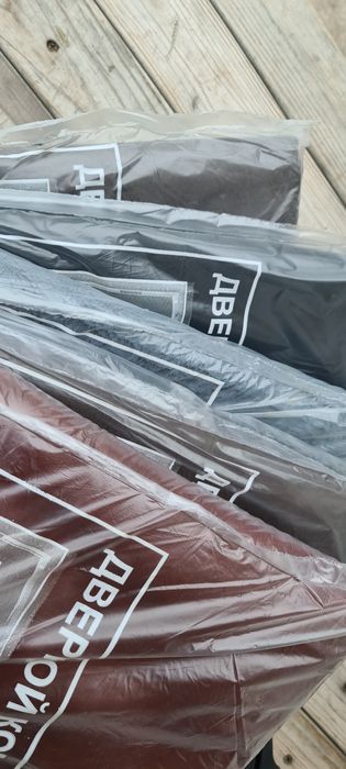 Дверной комплект , набір для дверей з кожзаму, дверні компл,  оббивка