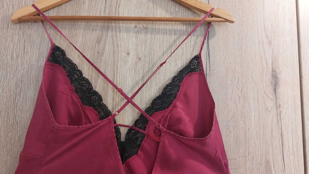 koszulka nocna spanie chic jedwab silk ladylike oldmoney quietluxury