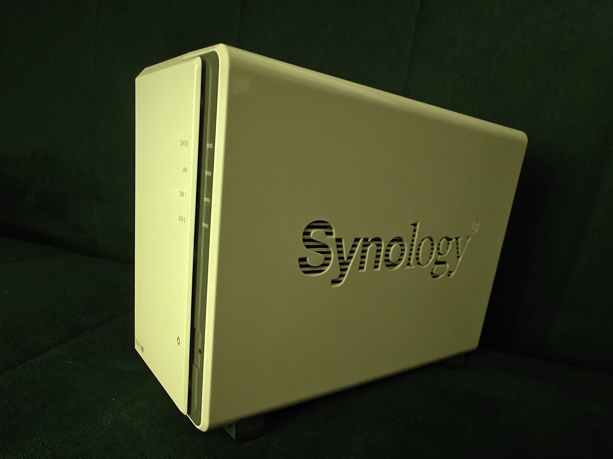 Serwer NAS Synology ds216j 2 sloty na dysk RAID sprawny idealny