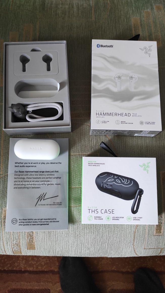 Razer Hammerhead True Wireless White