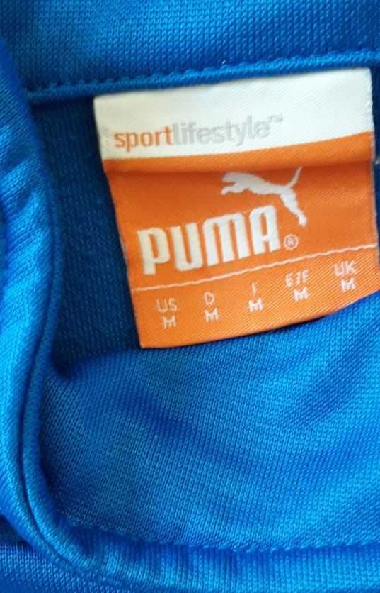 Спортивная кофта Puma, Пума оригинал, синий цв. Размер М