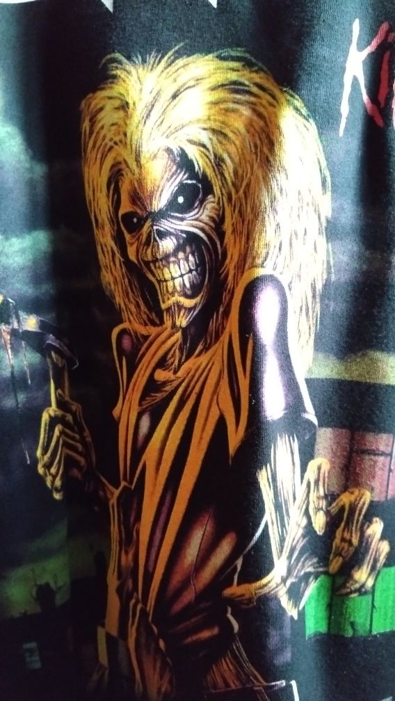 Bluza z kapturem rozpinana Iron Maiden killers , oficjalna EMP xxl