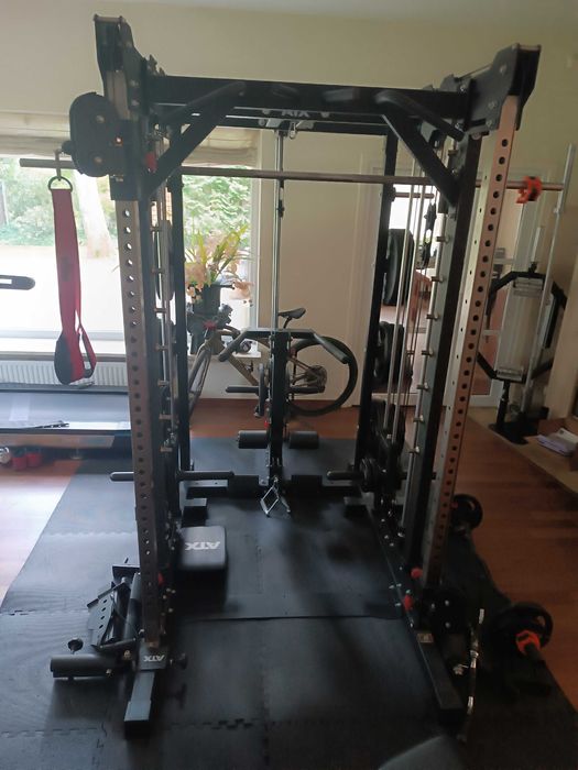 Brama ATX® SCR-760-KPS-PL suwnica Smith'a wyciągi linowe akcesoria