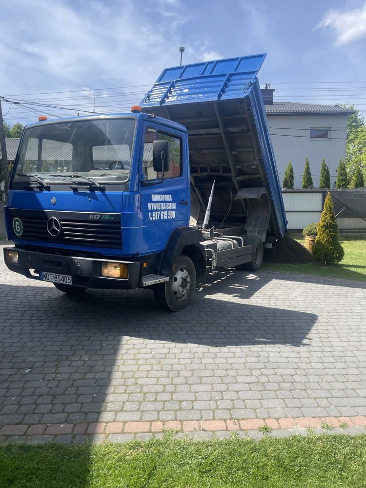 Transport sprzedaż materiałów sypkich – piasek, żwir, ziemia, tłuczeń