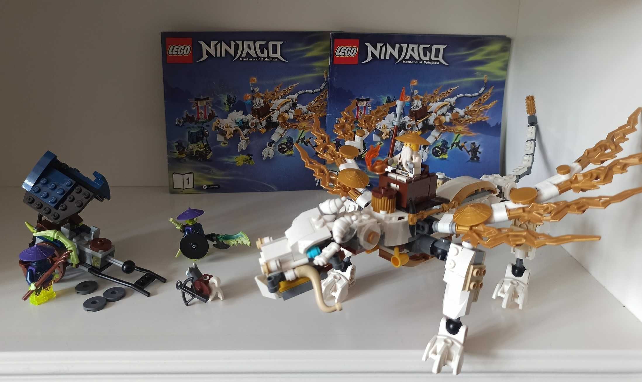 Lego Ninjago Smok mistrza Wu 70734