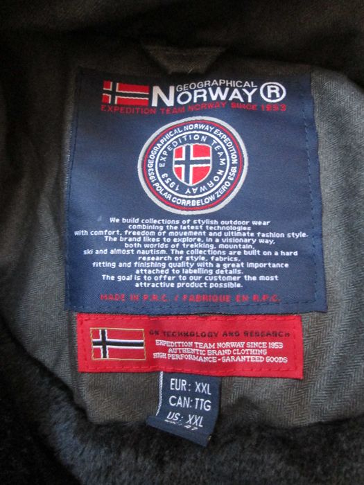 Geographical Norway kurtka męska zimowa XXL