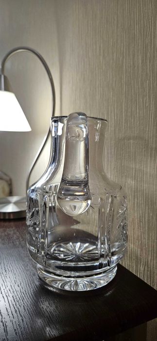 Вінтажний богемський кришталевий графін із 90-х