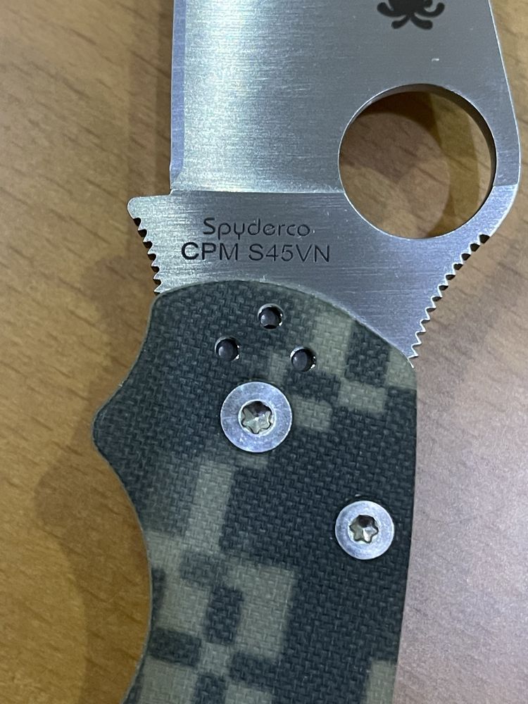 Spyderco Para Military 2 Camo