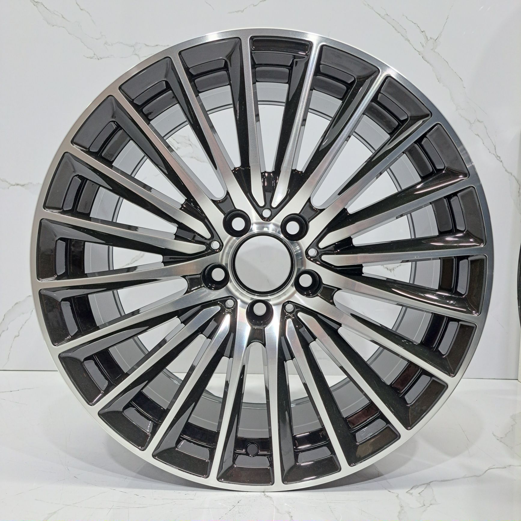 Jantes 18" Mercedes AMG look new turbine A B C CLA GLA Vito V 5x112