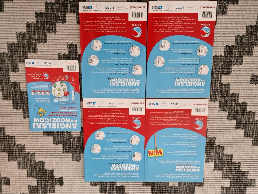 Zestaw angielski dla rodziców deDomo