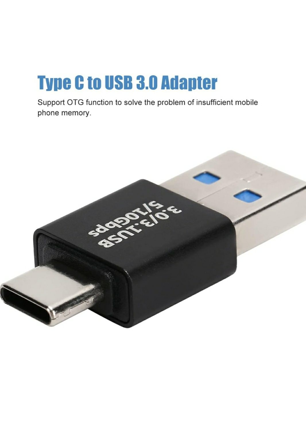 2xSzybki adapter USB C na USB 3.0, długa żywotność Adapter USB C na US