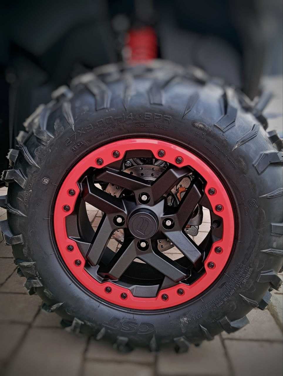 Квадроцикл CFMOTO CFORCE 850 Touring Tundra Grey+ Red Premium