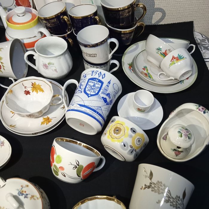 Посуда, чашки, тарелки