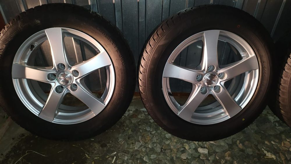 Felgi alu z oponami zimowymi R16 205x55 16 Ford Mondeo C-Max Peugeot