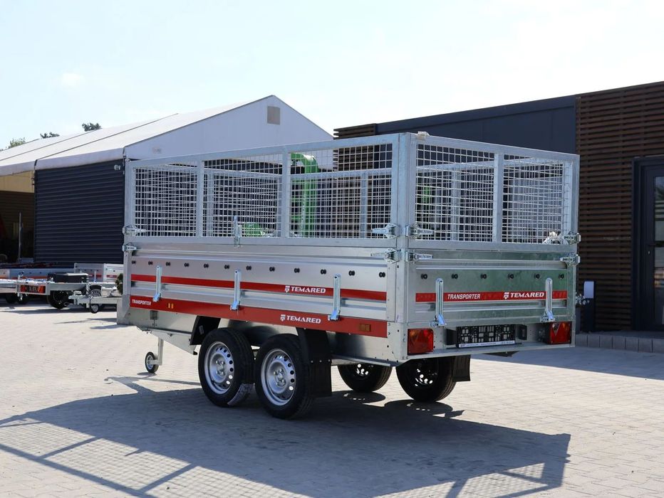 Temared Transporter 3015/2 Przyczepka samochodowa 264x126cm dwuosiowa
