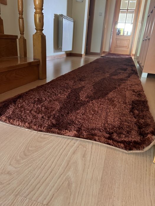 Conjunto tapetes entrada comprida e sala