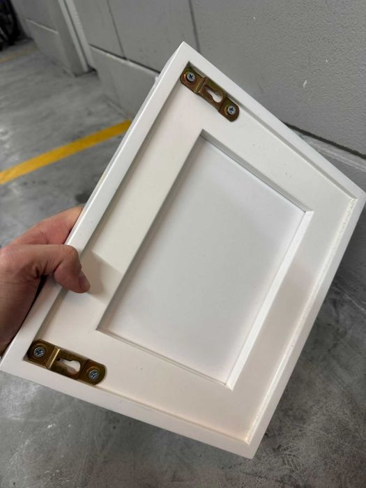 Conjunto 2 quadros com moldura madeira lacada 30x25cm Interdesign