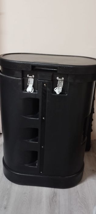 Mala balcão para transporte em plástico rígido para Popup