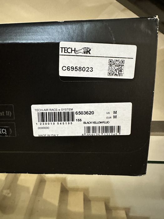 Airbag alpinestar tech air race