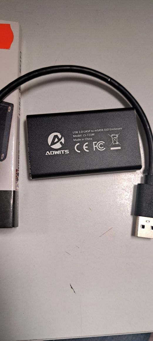 ADWITS LS-721M Obudowa do dysku MSATA SSD USB 3.0