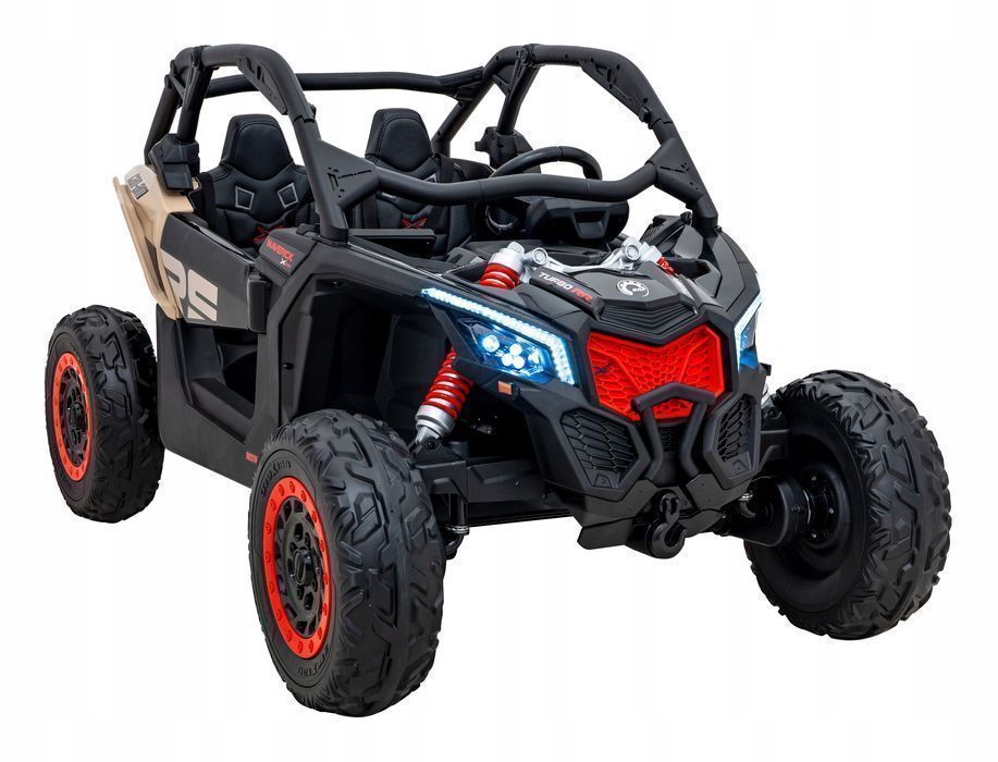 DUŻY Buggy CAN-AM Maverick Dla 2 Dzieci 4X200W 24V - EKSTRAZABAWKI.PL