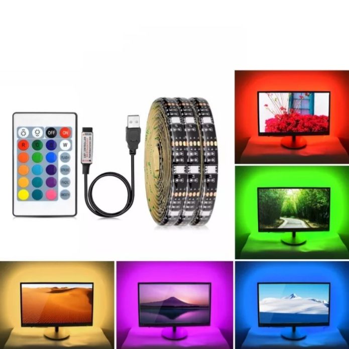 Iluminação Luz Led 3 M para decoração de casa
