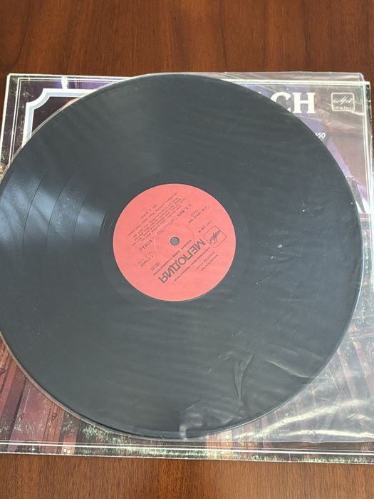 Вініл J.S. Bach — Chorale von Verschiedener Art, Melodiya, 1983