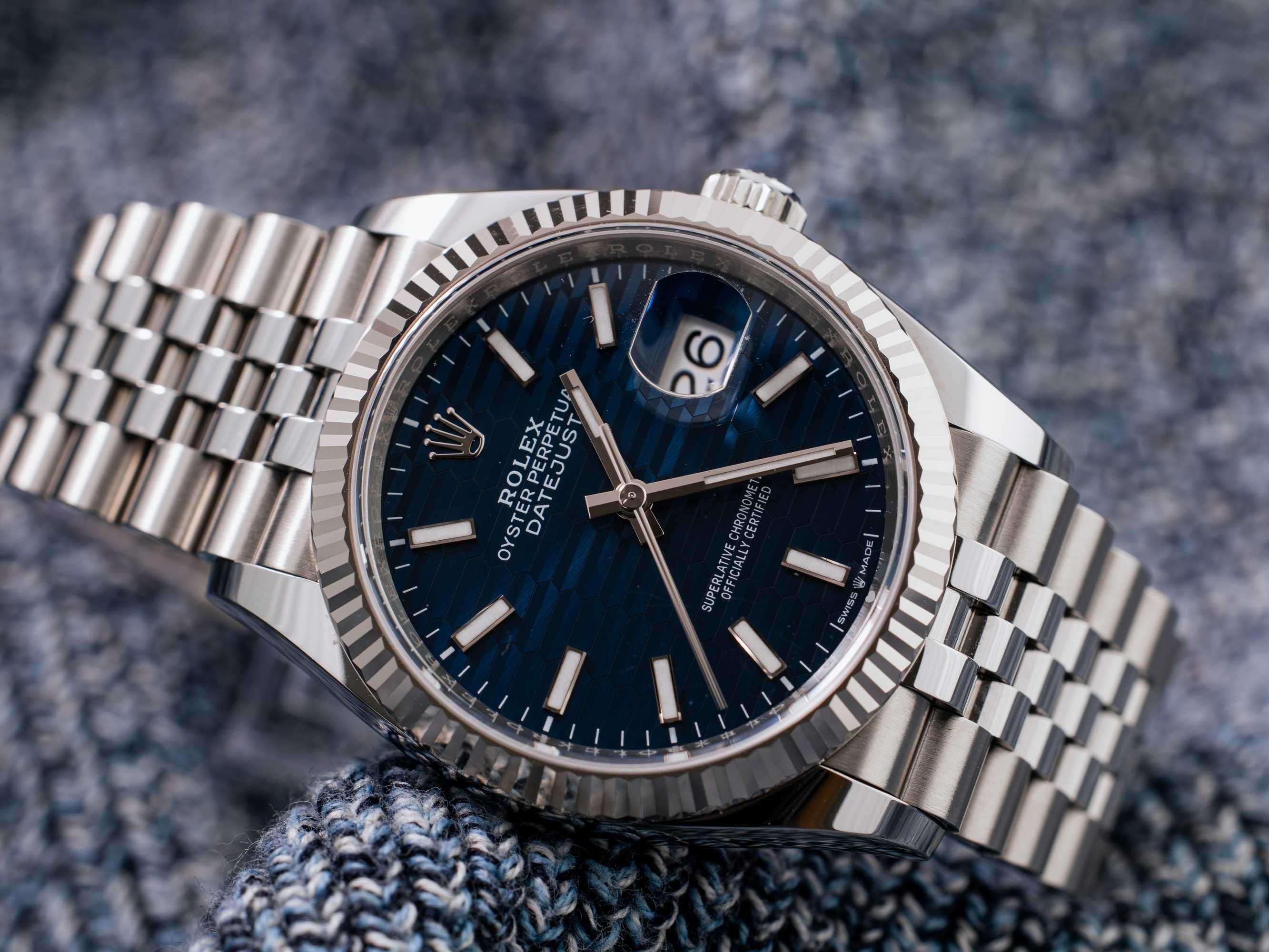 Rolex Datejust 36 - 126234 - 36 - Blue Motif