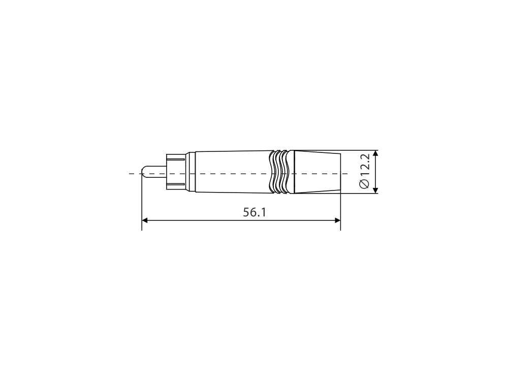 P2NG - Złącza RCA wtyki cinch para stereo (srebrne) ROXTONE