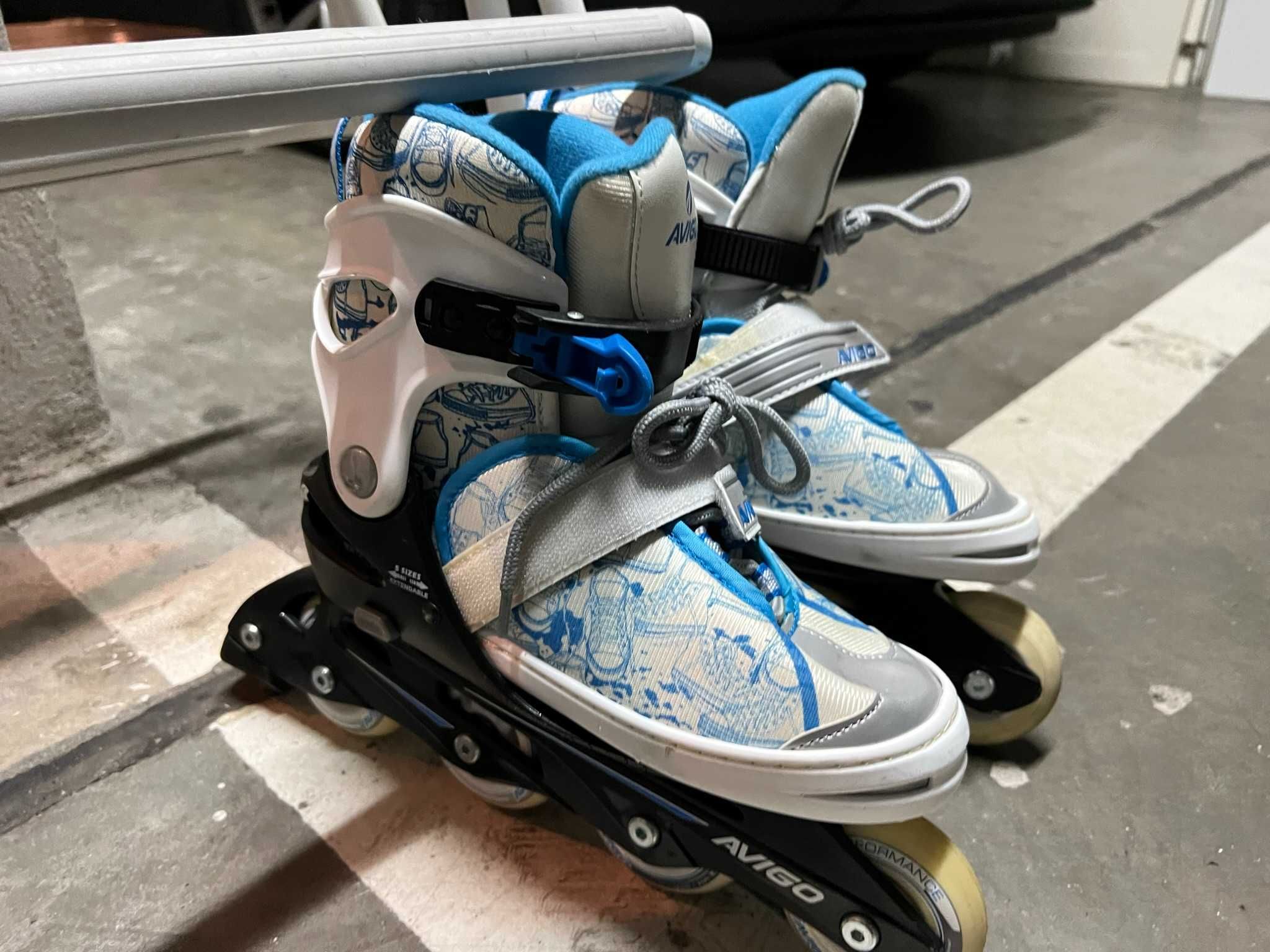 Patins em linha para criança