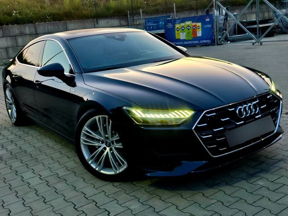 Audi A7 Sportback 3.0 300KM_Salon PL_Matrix_S-Line_Bang&Olufsen_Serwis ASO_Faktura Vat