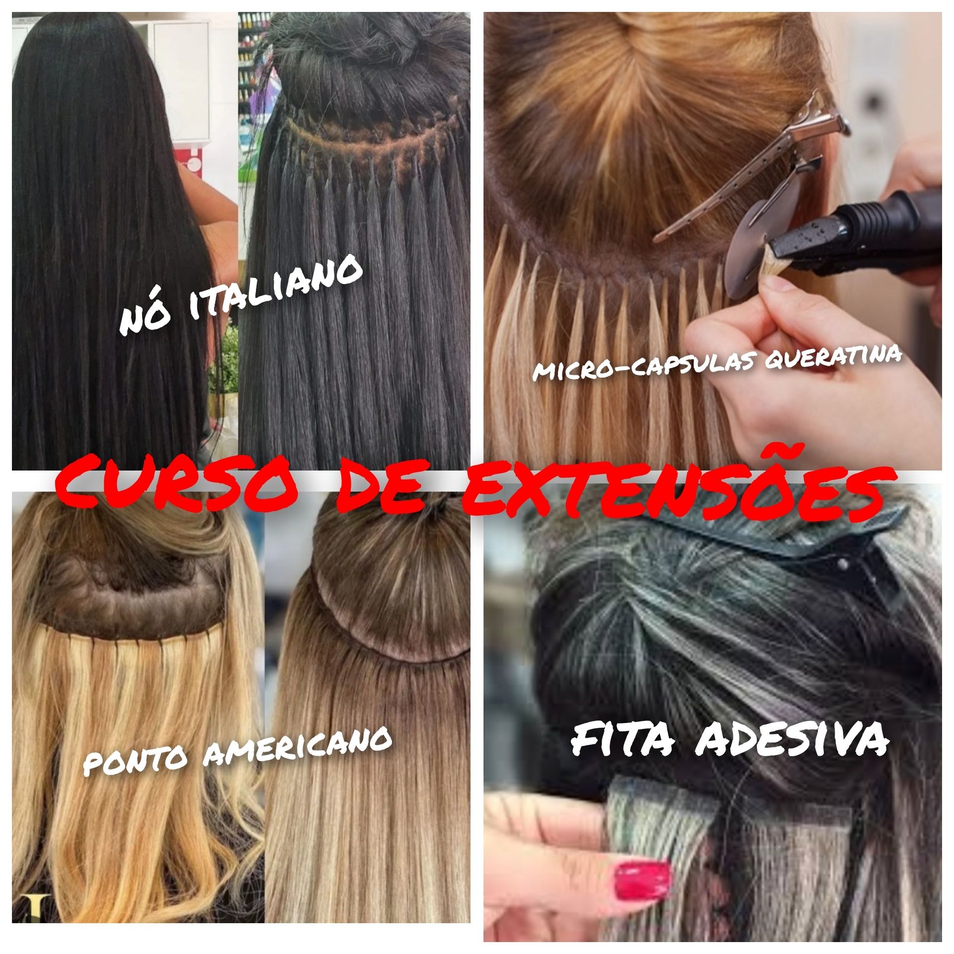 curso pratico de mega hair