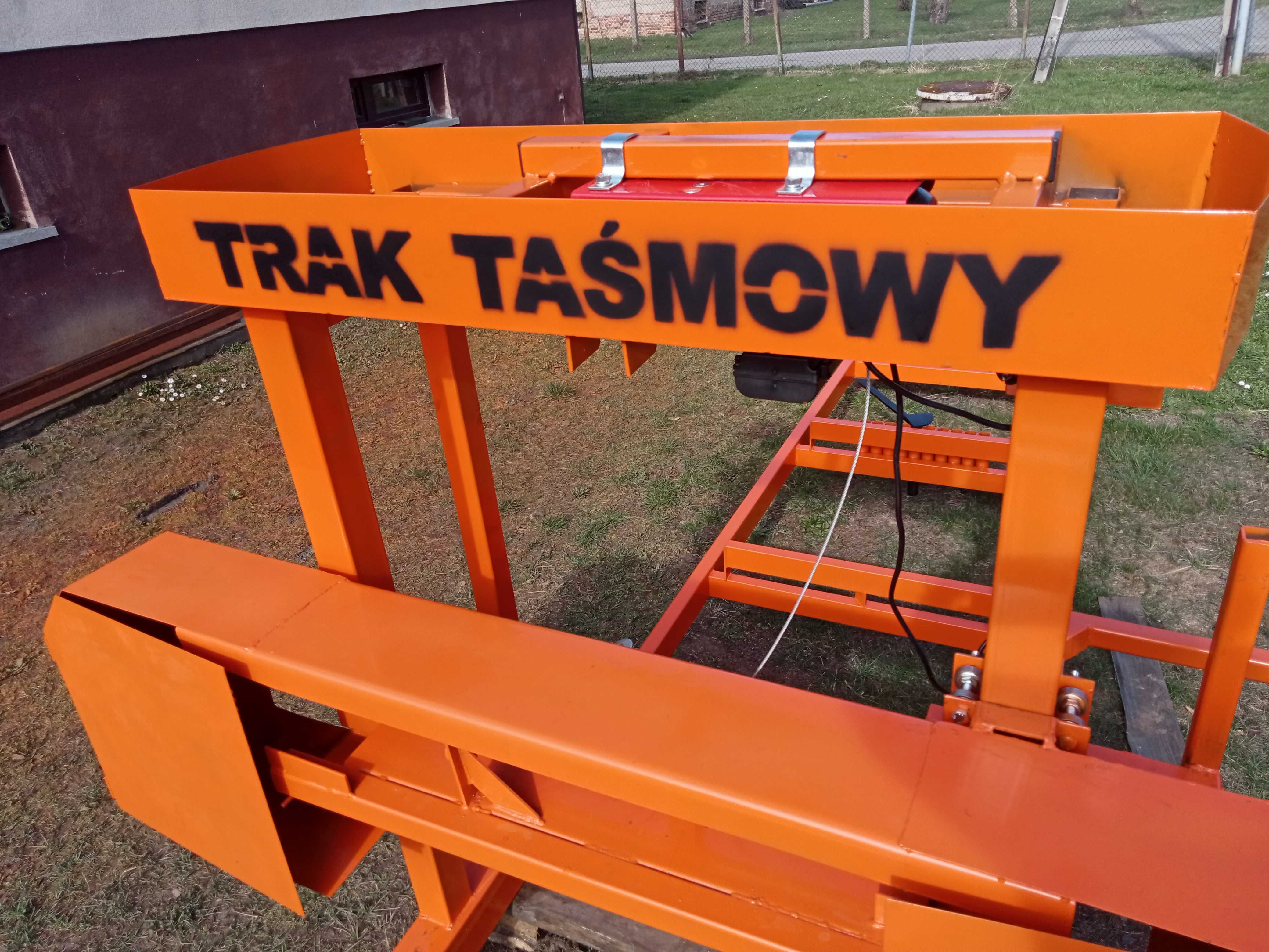 trak taśmowy spalinowy 90 cm. solidny POLECAM