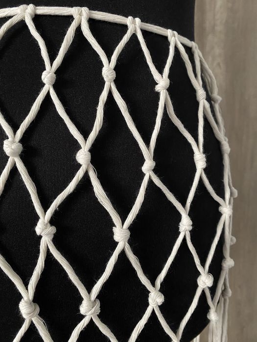 Пояс-сітка плетений (макраме)