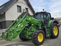 John Deere 6130 M  John Deere 6130 | 2017 | Przedni TUZ + WOM / Ładowacz 643R