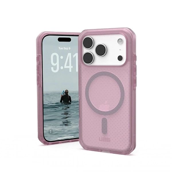 Etui UAG Dot MagSafe na iPhone 17 Pro - fioletowe