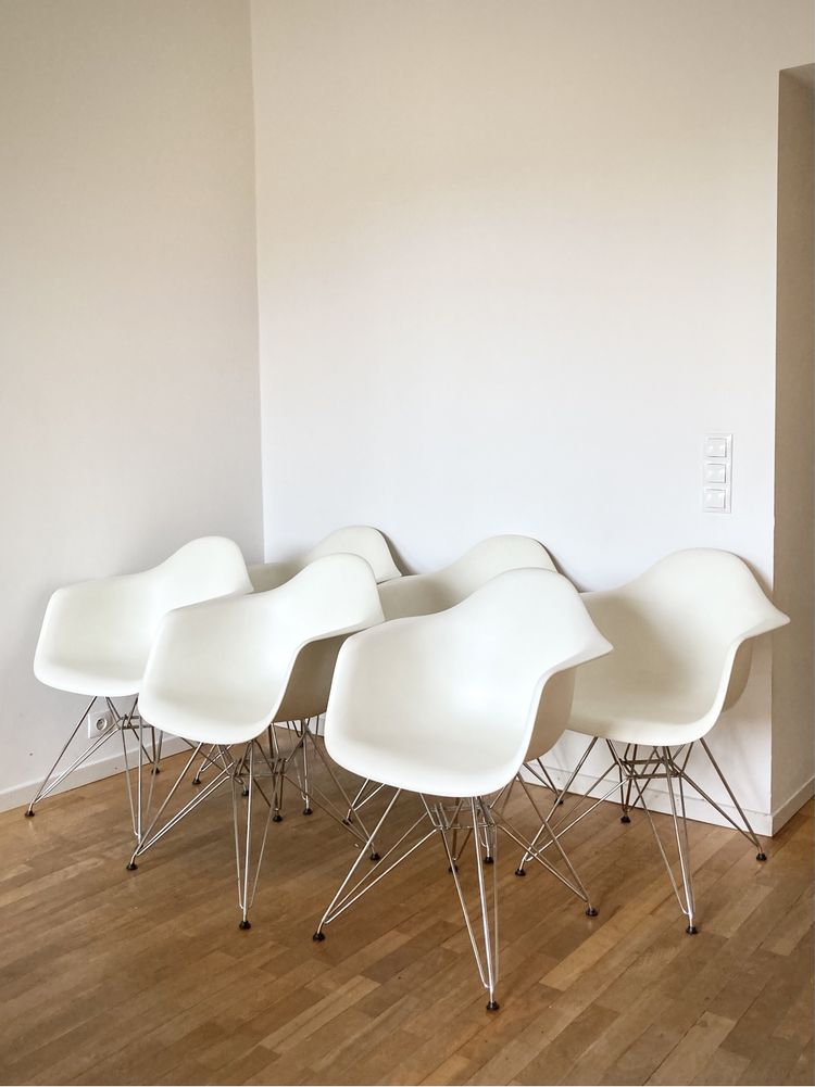 krzesła Vitra Eames DAR, fotele, design
