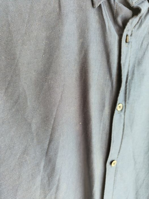 Camisa Zara azul escura