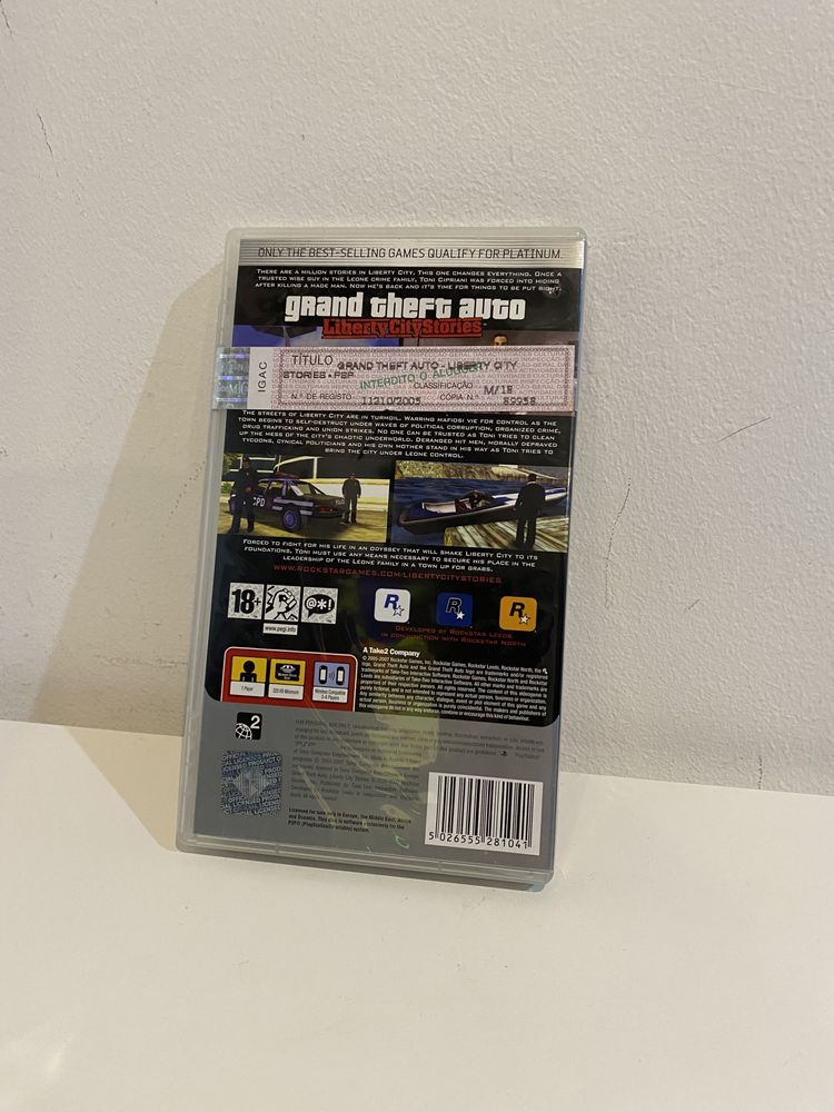 GTA Liberty City Stories PSP + Poster