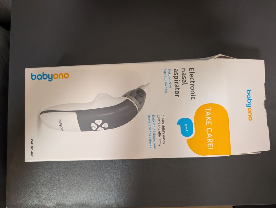 BabyOno Elektroniczny Aspirator Do Nosa 407