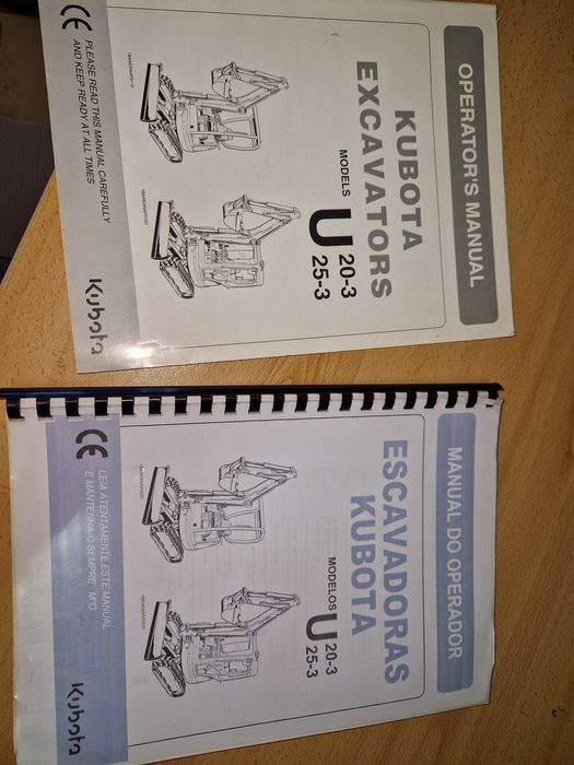 Manuais de escavadoras
