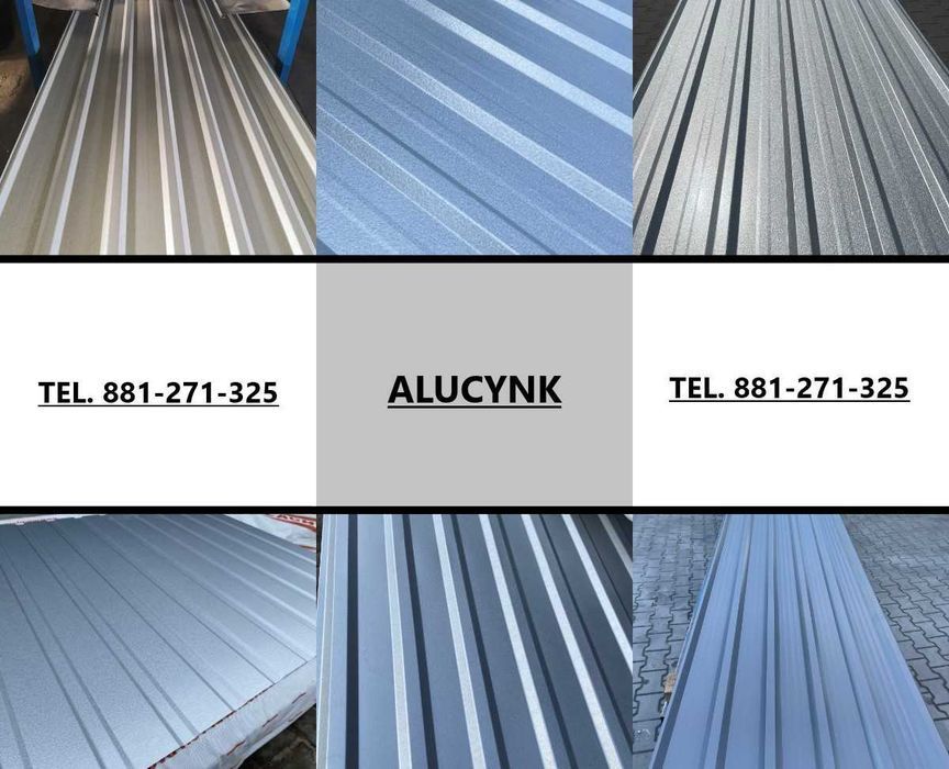 T18, Blacha trapezowa ALUCYNK! NA WYMIAR ! CAŁA POLSKA!