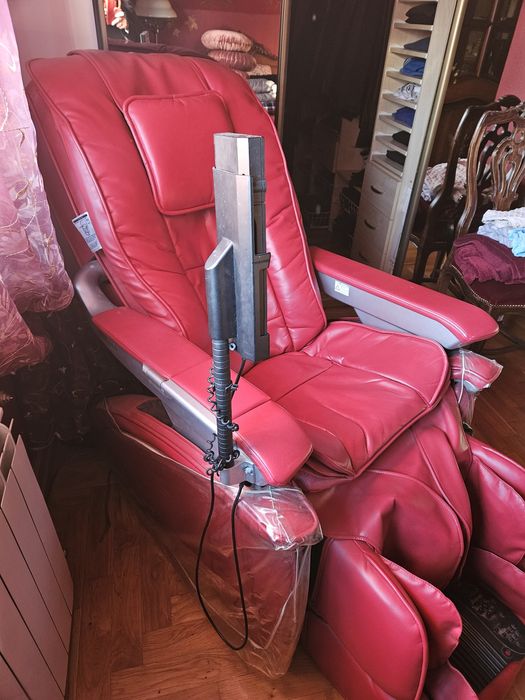 Skórzany Fotel masujący