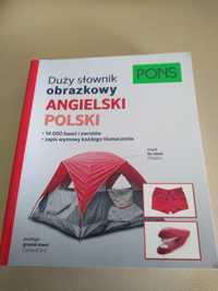 Duży słownik obrazkowy angielsko-polski PONS