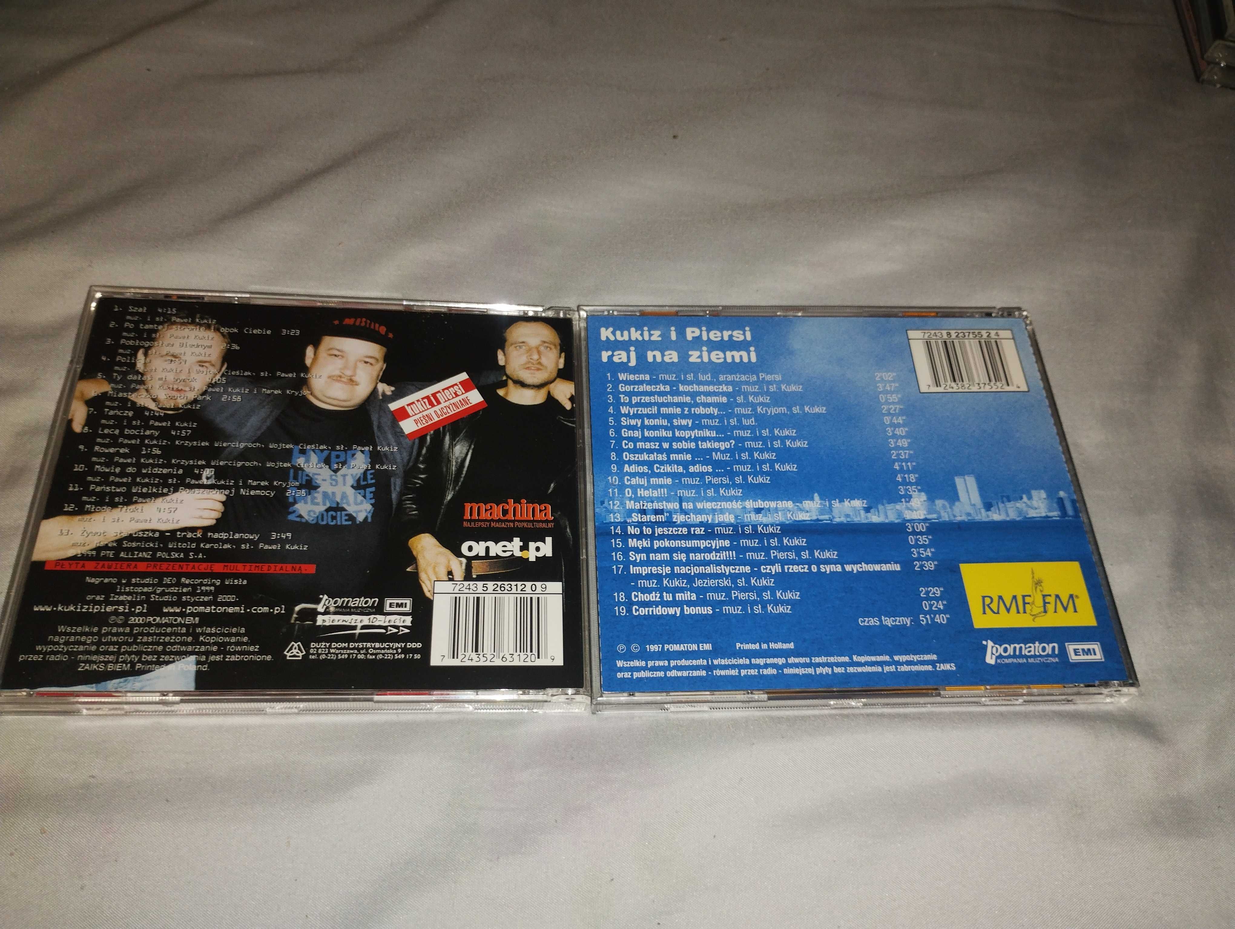 Kukiz i Piersi 2 CD w cenie 1 CD