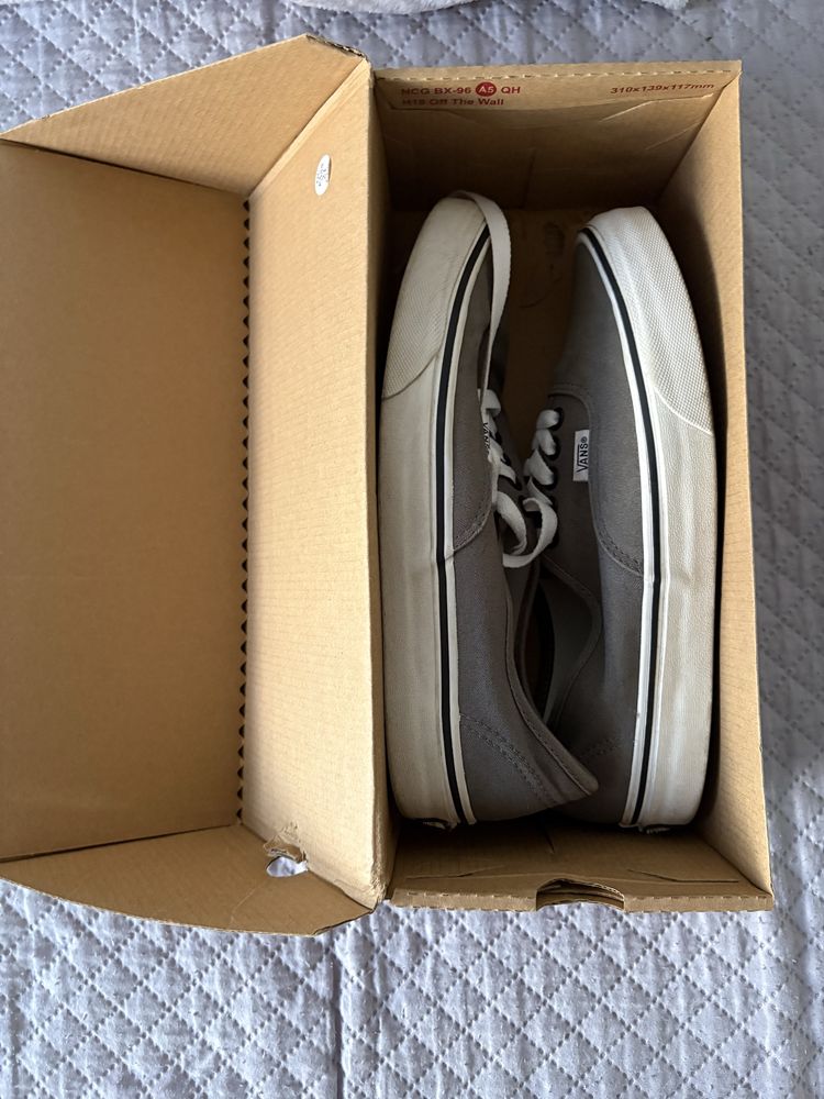 Vans authentic cinzento (tamanho 40)