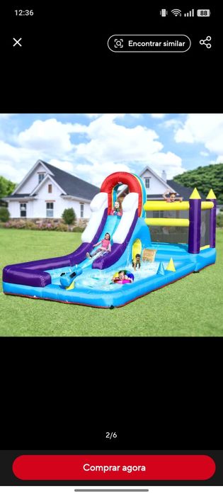 Insuflável multijogos