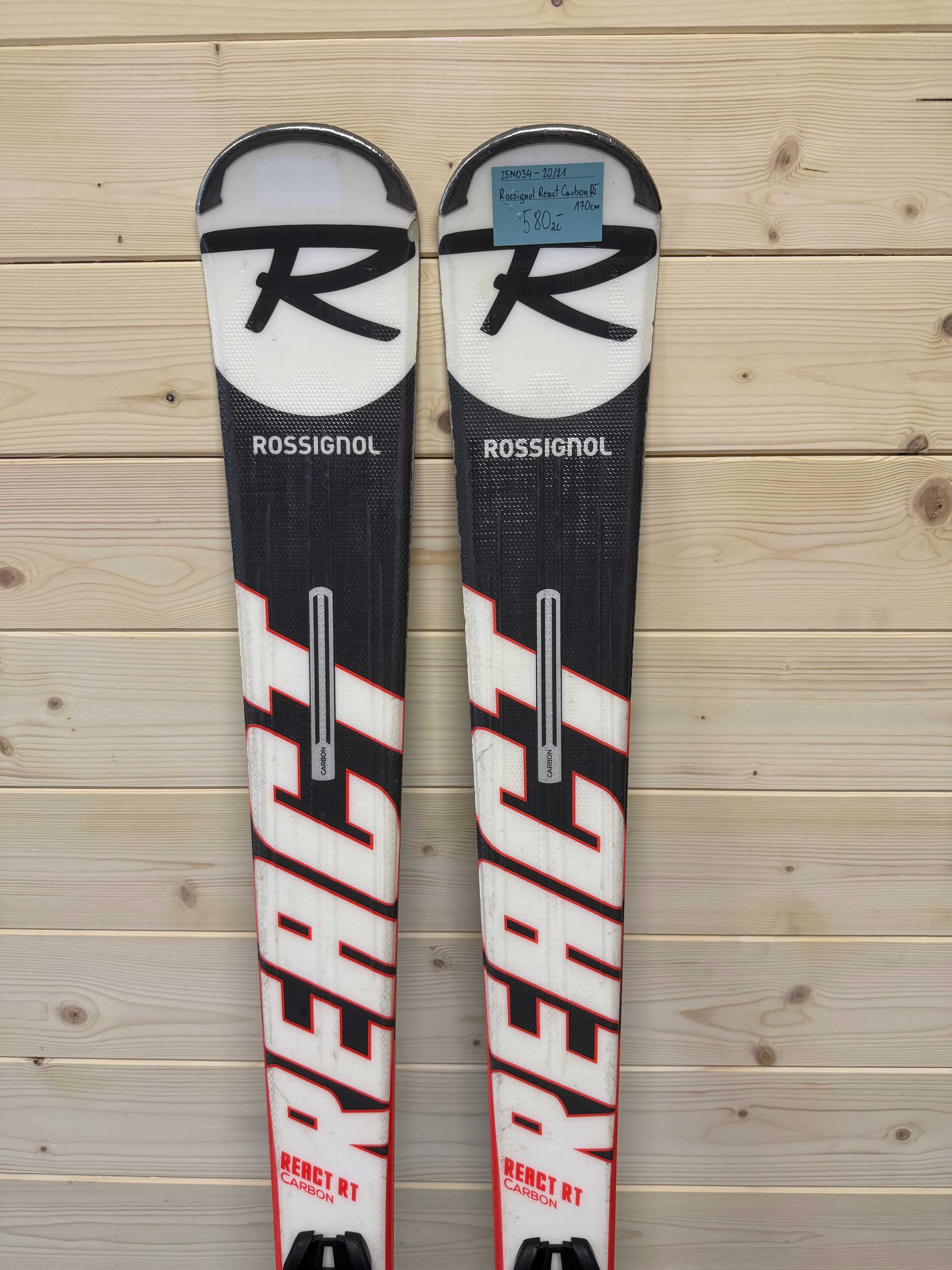 Narty Rossignol React RT Carbon 170cm