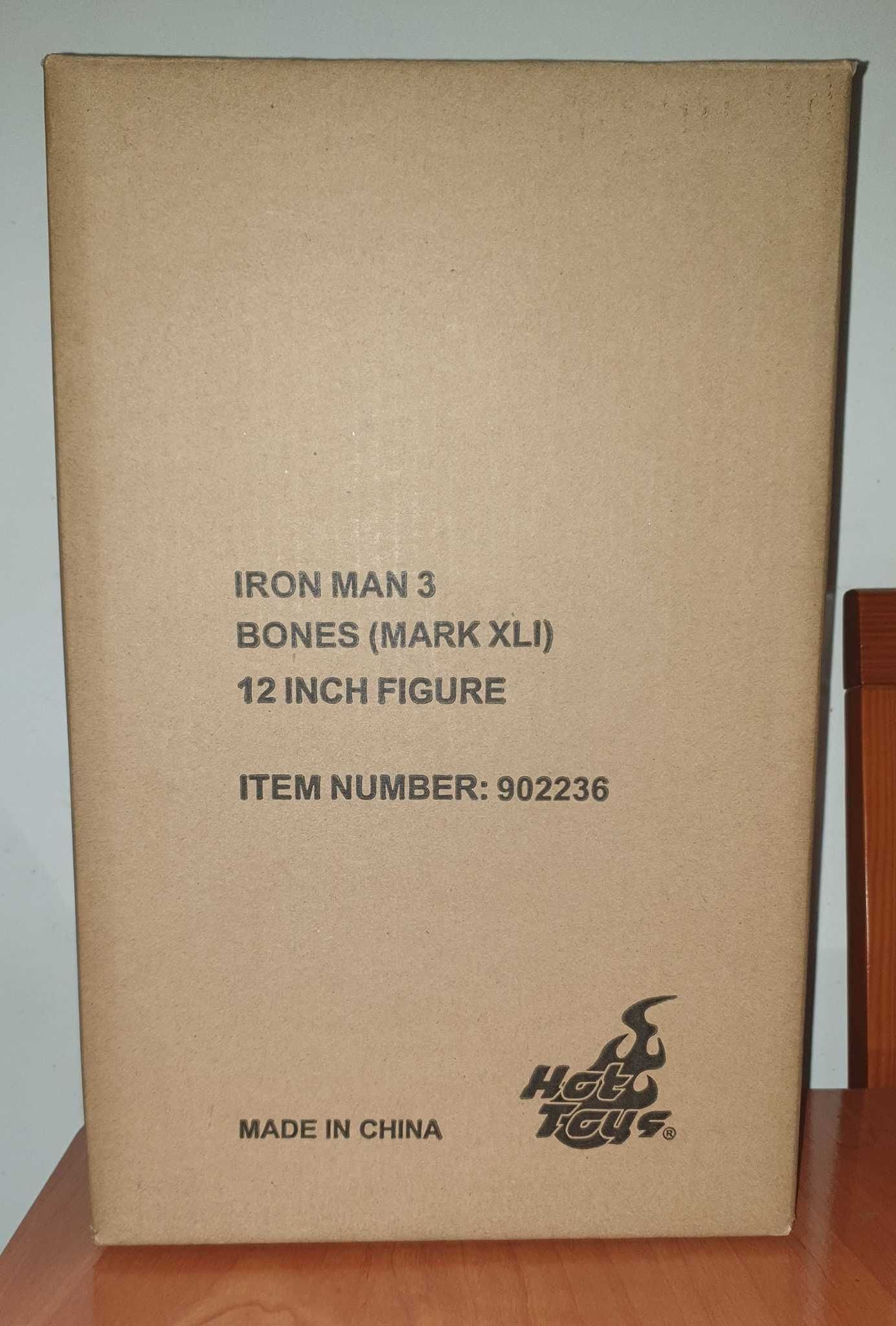 HOT TOYS Iron Man 3 Bones (Mark XLI) 1/6th Scale Collectible Figure.