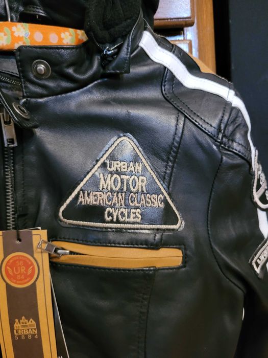 Kurtka motocyklowa L damska skórzana